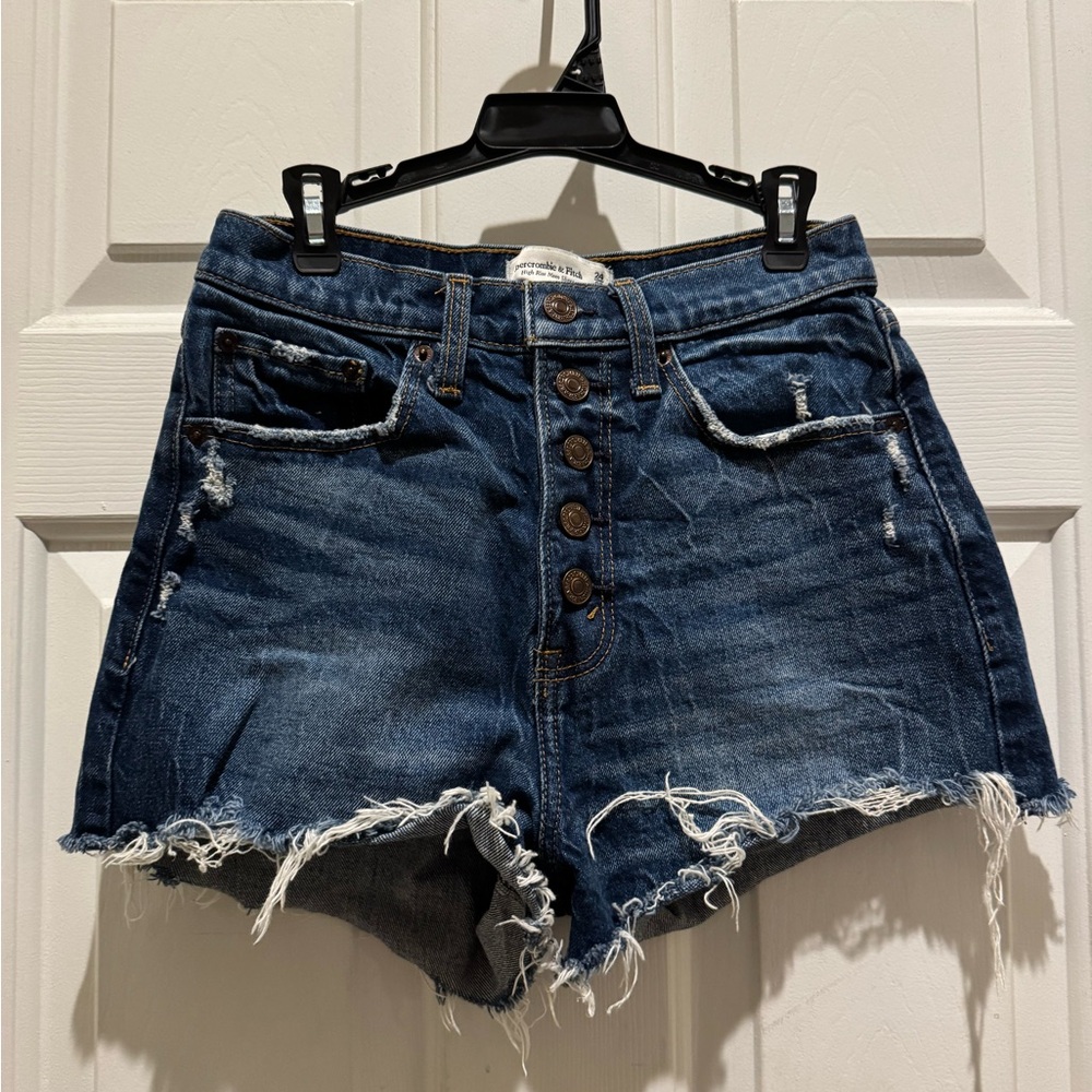 Abercrombie & Fitch High Rise Mom Short Size 24/00